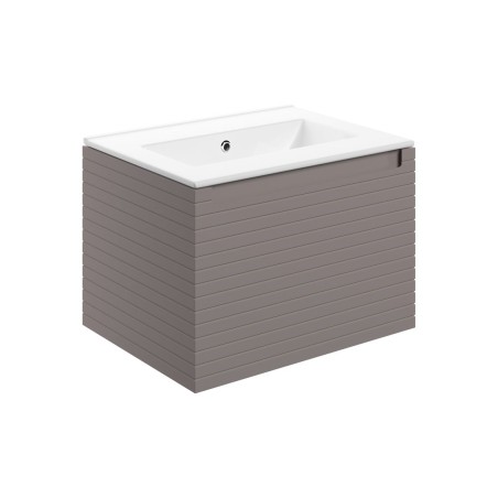 Aveiro 615mm Wall Hung 1 Drawer Basin Unit & 0TH Thin Edge B