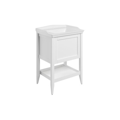 Diaz 650mm Floor Standing 1 Drawer Basin Unit w/Basin - Matt