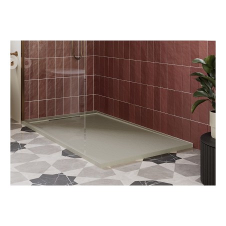 Evoro 410mm Floor Standing Unit Inc. Basin - Matt Latte | Va