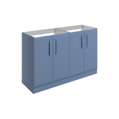 Casa 1200mm Floor Standing 4 Door Basin Unit (No Top) - Matt