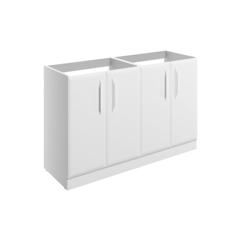 Casa 1200mm Floor Standing 4 Door Basin Unit (No Top) - Matt