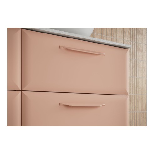 Casa 1200mm Wall Hung 4 Drawer Basin Unit (No Top) - Matt Ap