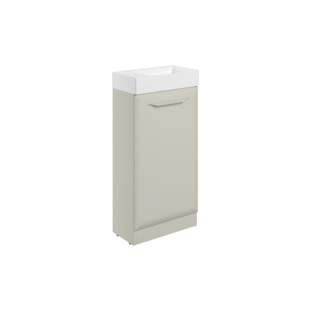 Casa 410mm Floor Standing 1 Door Cloakroom Basin Unit w/1TH