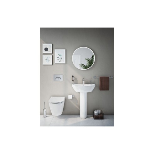 VitrA Integra 595x465mm 1TH Basin w/Overflow - White | Basin