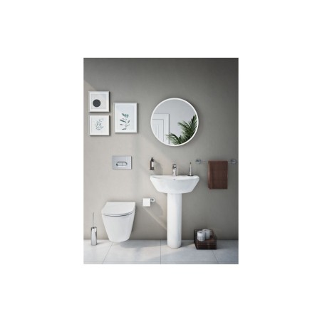 VitrA Integra 595x465mm 1TH Basin w/Overflow - White | Basin