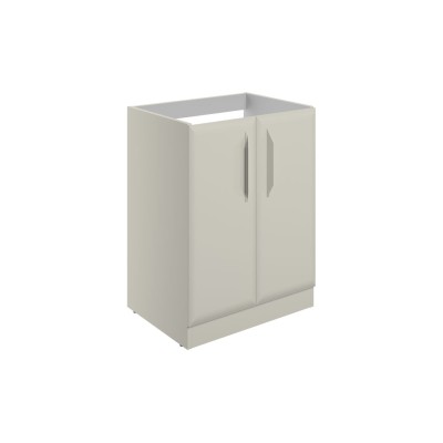 Casa 600mm Floor Standing 2 Door Basin Unit (No Top) - Matt