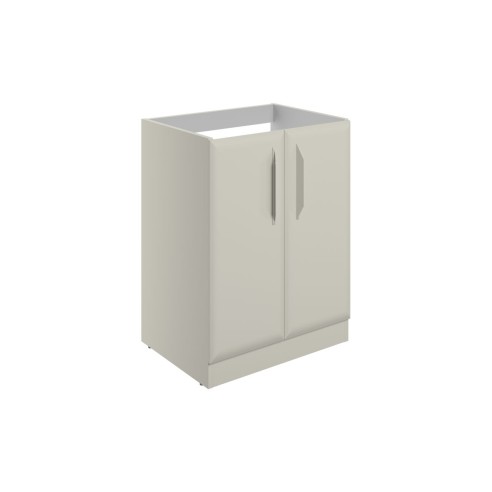 Casa 600mm Floor Standing 2 Door Basin Unit (No Top) - Matt