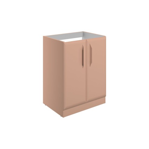 Casa 600mm Floor Standing 2 Door Basin Unit (No Top) - Matt