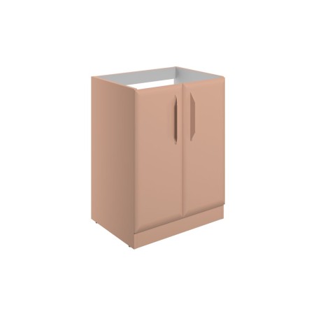 Casa 600mm Floor Standing 2 Door Basin Unit (No Top) - Matt