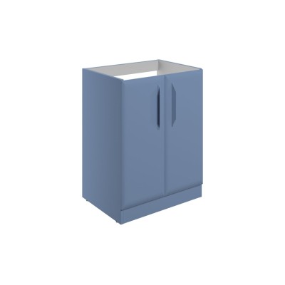 Casa 600mm Floor Standing 2 Door Basin Unit (No Top) - Matt