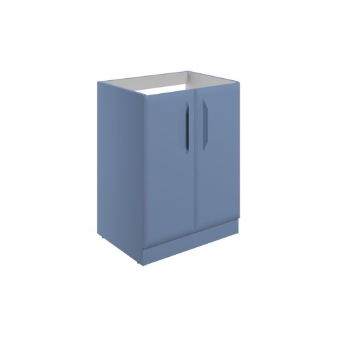 Casa 600mm Floor Standing 2 Door Basin Unit (No Top) - Matt