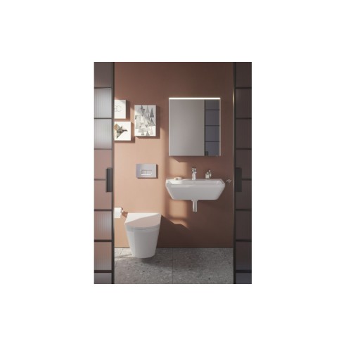 VitrA Integra 600x360mm 1TH Compact Basin w/Overflow - White