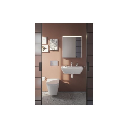 VitrA Integra 600x360mm 1TH Compact Basin w/Overflow - White