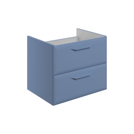 Casa 600mm Wall Hung 2 Drawer Basin Unit (No Top) - Matt Mis