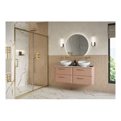 Casa 615mm Floor Standing 2 Door Basin Unit w/1TH Basin - Ma 2