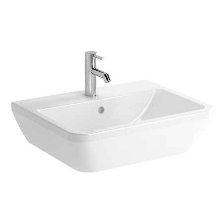 VitrA Integra 600x470mm 1TH Basin w/Overflow - White | Basin