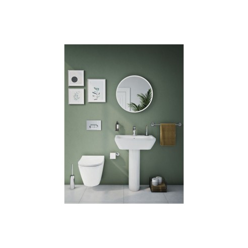 VitrA Integra 600x470mm 1TH Basin w/Overflow - White | Basin