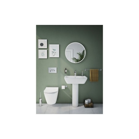 VitrA Integra 600x470mm 1TH Basin w/Overflow - White | Basin