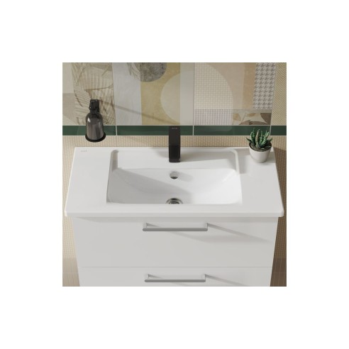 VitrA Integra 800x385mm 1TH Vanity Basin w/Overflow - White