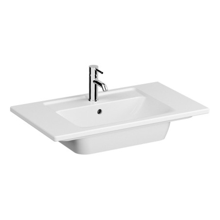 VitrA Integra 800x465mm 1TH Vanity Basin w/Overflow - White