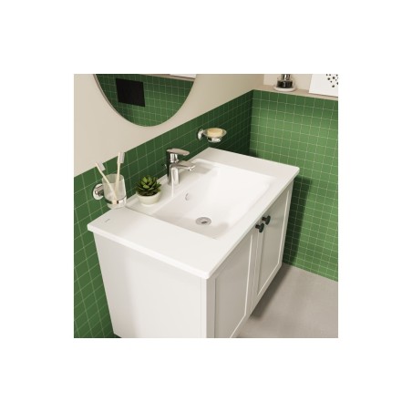 VitrA Integra 800x465mm 1TH Vanity Basin w/Overflow - White