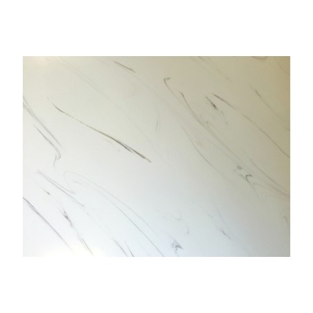 Solid Slim Surface 1220x330x12mm Worktop - Calacatta Marble