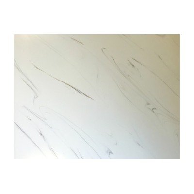Solid Slim Surface 1820x330x12mm Worktop - Calacatta Marble