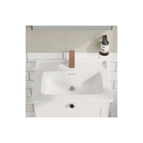 VitrA Integra Classic 610x475mm 1TH Vanity Basin Only - Whit
