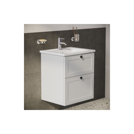 VitrA Integra Classic 610x475mm 1TH Vanity Basin Only - Whit