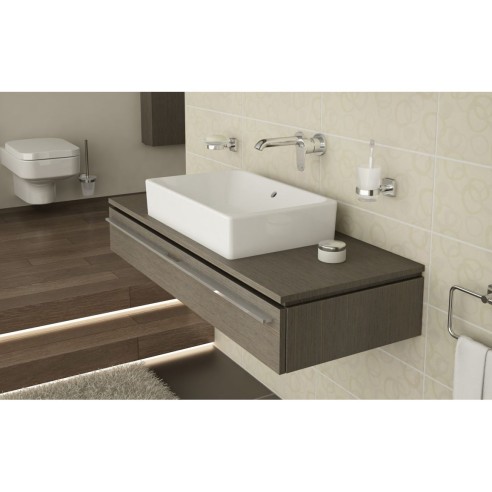 VitrA Nuo 500x380mm 0TH Basin w/Overflow - White | Basins |