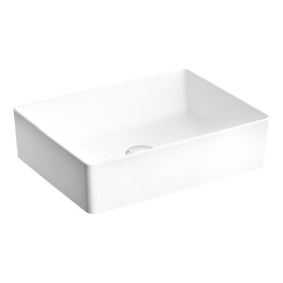 VitrA Nuo 500x380mm 0TH Basin (No Overflow) - White | Basins
