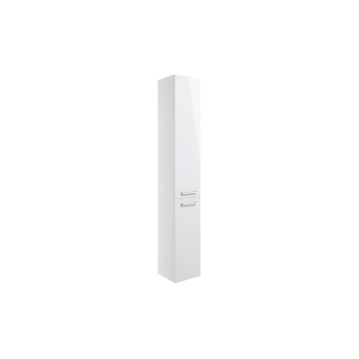 Valbom 350mm Floor Standing 2 Door Tall Unit - White Gloss |