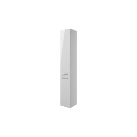 Valbom 350mm Floor Standing 2 Door Tall Unit - Grey Gloss |