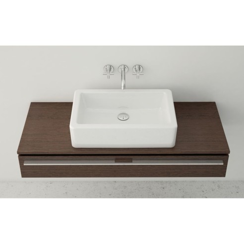 VitrA Nuo 500x380mm 0TH Basin (No Overflow) - White | Basins