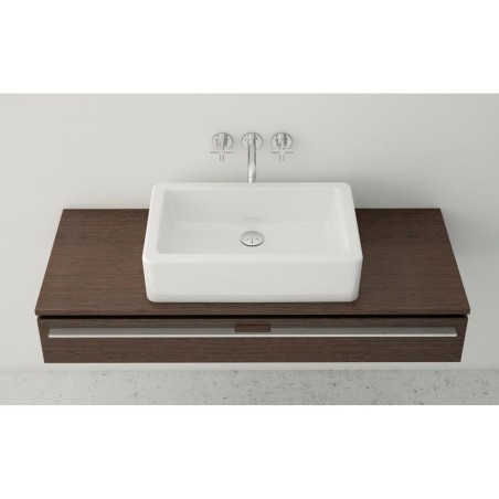 VitrA Nuo 500x380mm 0TH Basin (No Overflow) - White | Basins