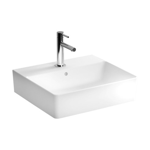 VitrA Nuo 500x440mm 1TH Basin w/Overflow - White | Basins |