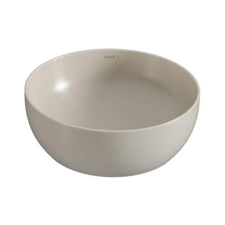 VitrA Outline 405x405mm Recycled 0TH Basin Only - Matt Taupe