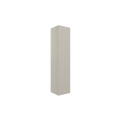 Sintra 350mm Wall Hung 1 Door Tall Unit - Matt Latte | Tall