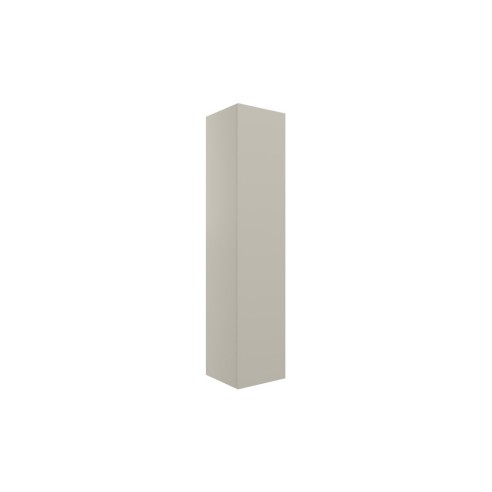 Sintra 350mm Wall Hung 1 Door Tall Unit - Matt Latte | Tall