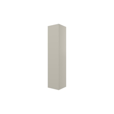 Sintra 350mm Wall Hung 1 Door Tall Unit - Matt Latte | Tall 2