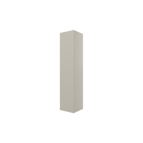 Sintra 350mm Wall Hung 1 Door Tall Unit - Matt Latte | Tall