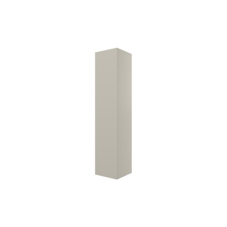 Sintra 350mm Wall Hung 1 Door Tall Unit - Matt Latte | Tall