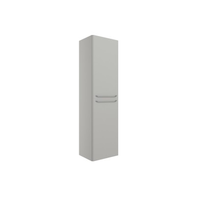Guarda 454mm Wall Hung 2 Door Tall Unit - Grey Gloss | Tall