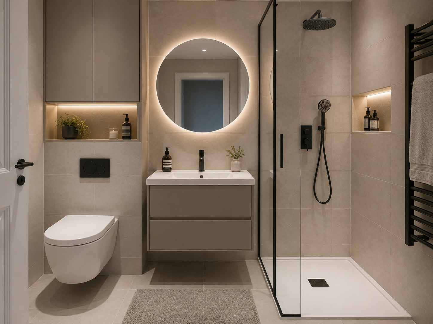 10 Small Bathroom Ideas to Maximise Space