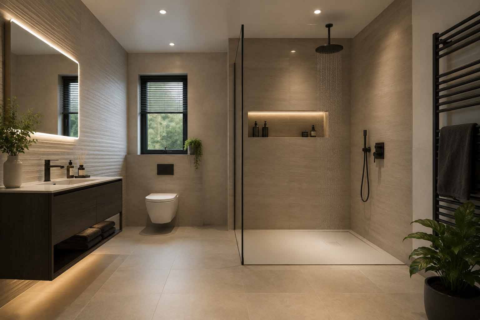 Walk-In Shower Ideas for a Modern Luxury Bathroom