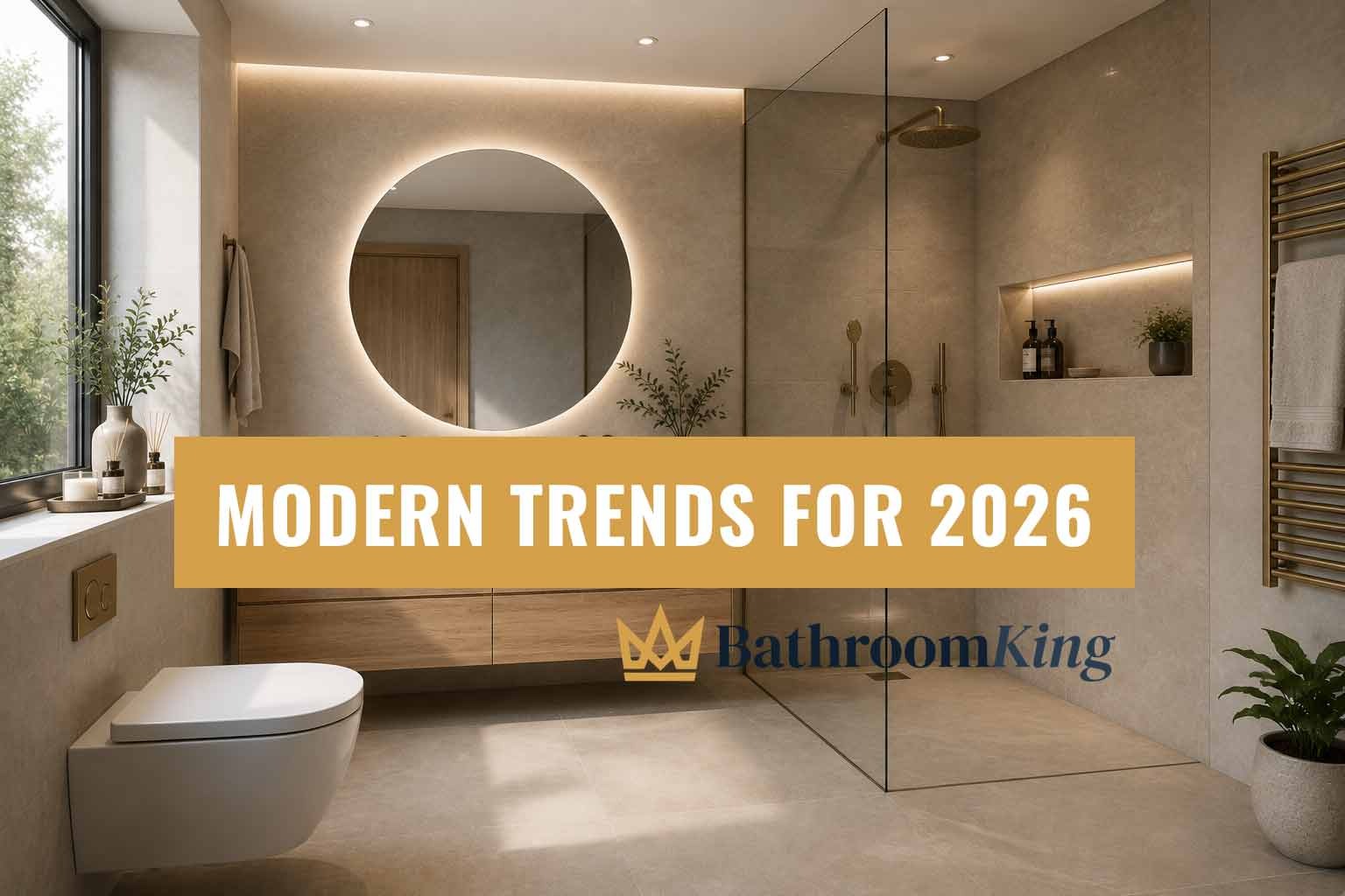 Modern Bathroom Trends for 2026: Design Ideas You'll Love